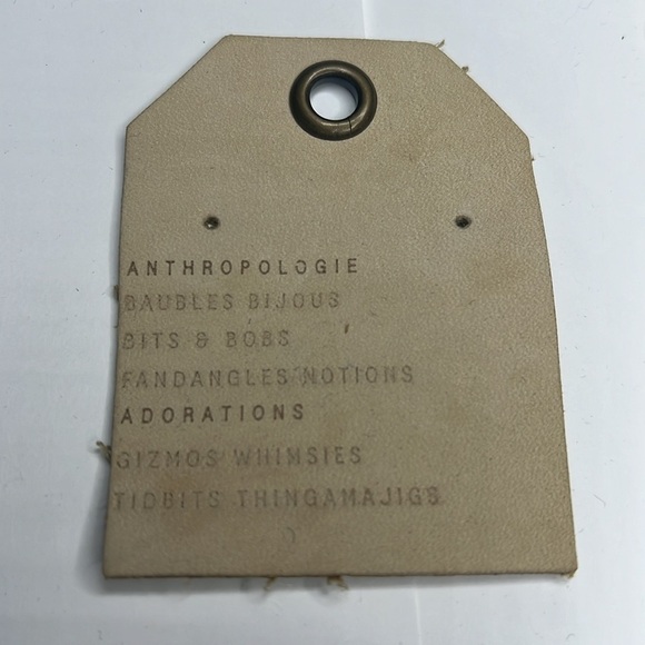 Anthropology Crystal 4” Chandelier Earrings - New - Picture 6 of 6